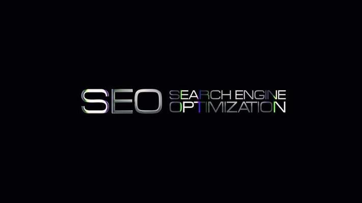 seo search engine optimization glitch text effect isolated free video